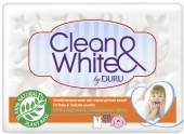 DURU CLEAN&WHITE мыло хоз. Детское 125г*48
